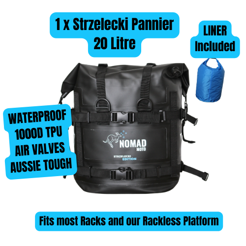 Nomad Moto 20L Waterproof Soft Pannier