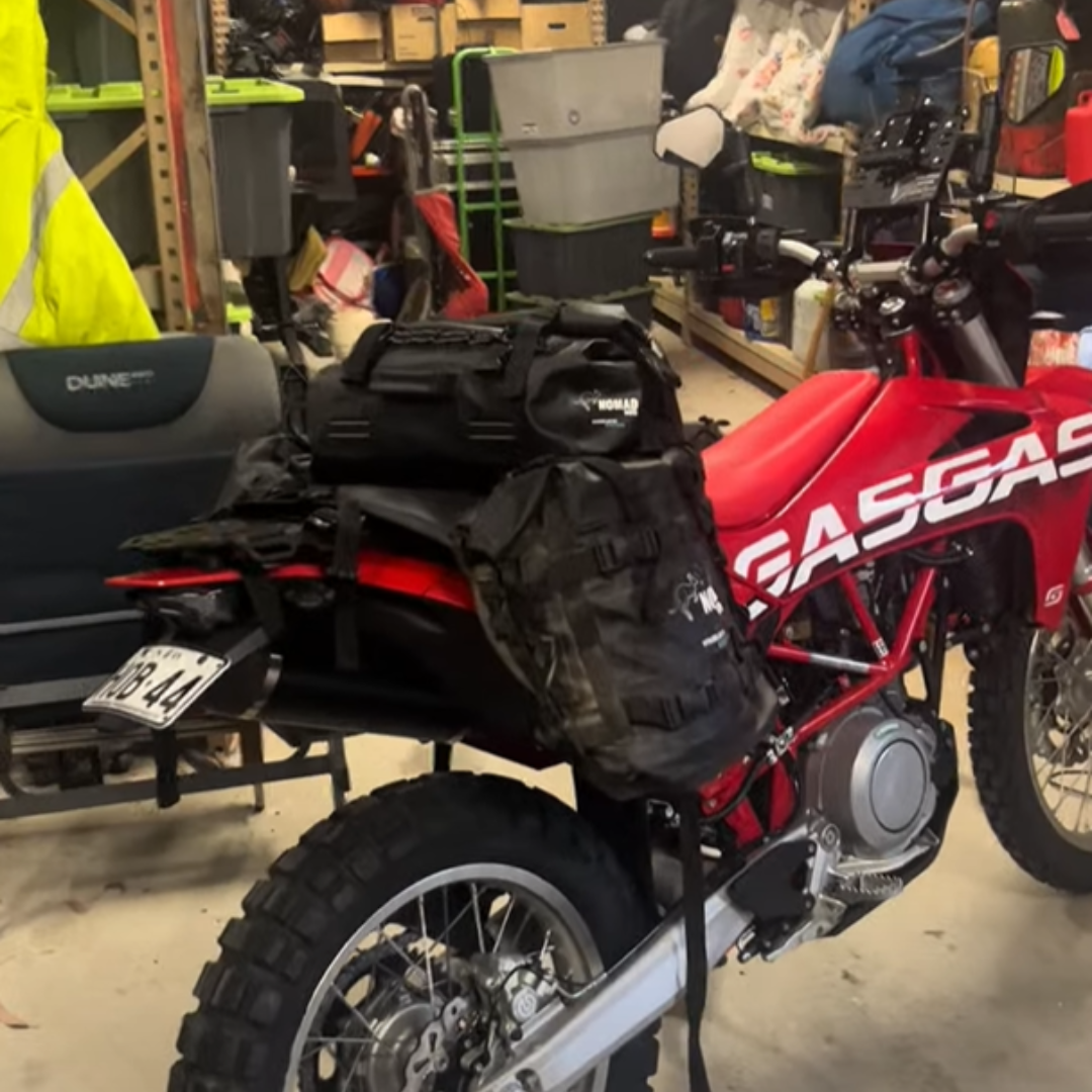 NOMAD MOTO Rackless 80L – KTM690/Husky701/GasGas700/KOVE450
