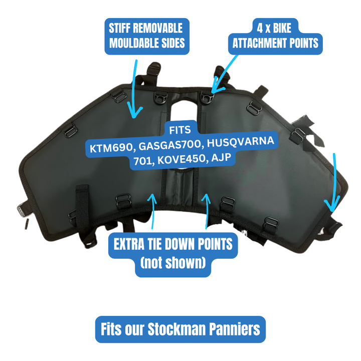 NOMAD MOTO Stockman Rackless Base System 701-690-700-KOVE450 - NOMAD MOTO