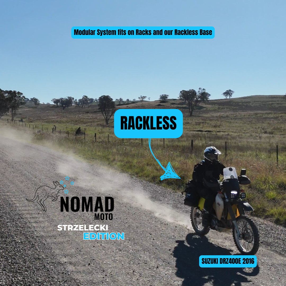 NOMAD MOTO Adjustable Stockman Rackless Base System - NOMAD MOTO