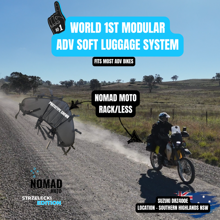 NOMAD MOTO Adjustable Stockman Rackless Base System - NOMAD MOTO