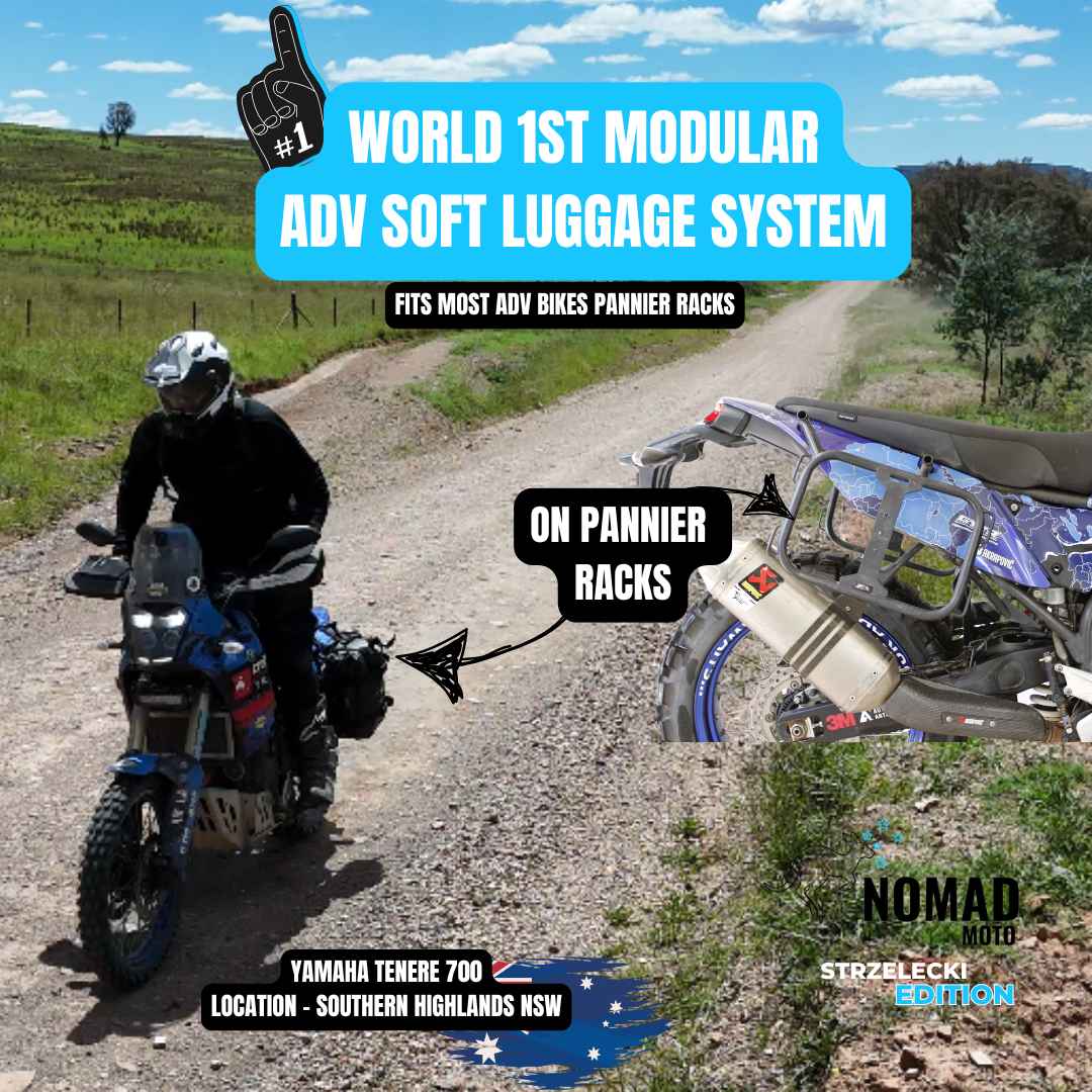 NOMAD MOTO Adjustable Stockman Rackless Base System - NOMAD MOTO