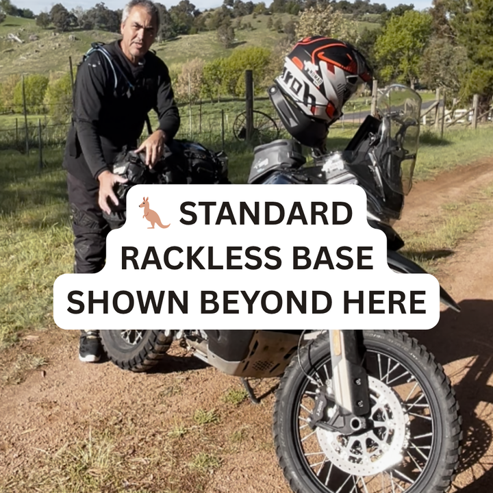 NOMAD MOTO Adjustable Stockman Rackless Base System