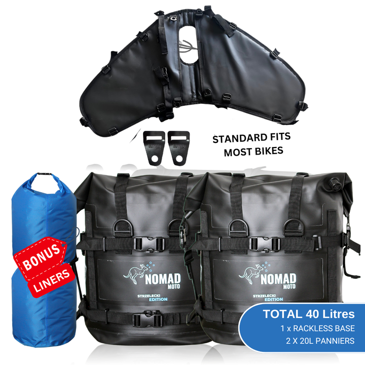 NOMAD MOTO Rackless Adventure 40L – Waterproof Luggage - NOMAD MOTO