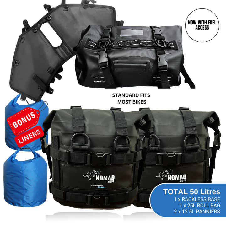 Stockman Rackless System 50L - NOMAD MOTO