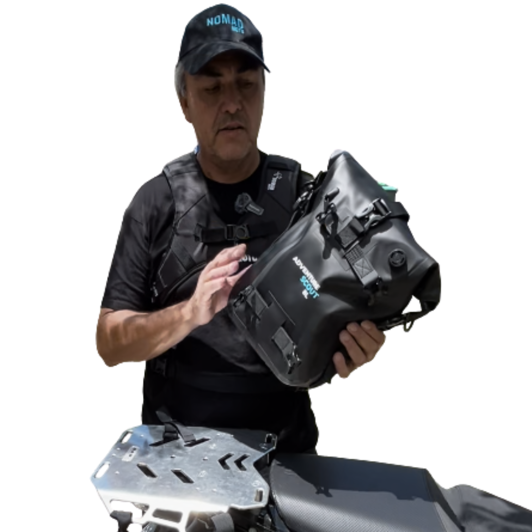 NOMAD MOTO Adventure Scout 8L – Waterproof Tail & Rack Bag