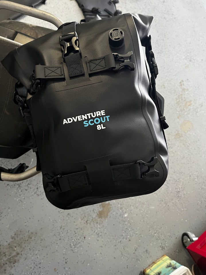 NOMAD MOTO Adventure Scout 8L – Waterproof Tail & Rack Bag