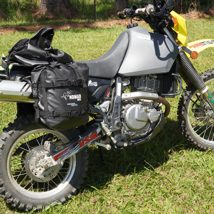 Nomad Moto 20L Panniers 40L Roll Bag Combo